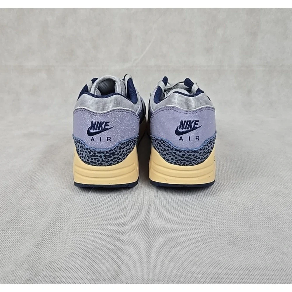 Nike Air Max 1 86'‎ PRM Shoes Mens Size 8 Lost Sketch Grey / Blue Sneakers NEW